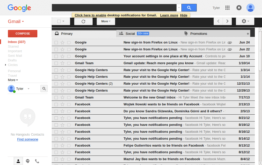 Dark Gmail .5 patch 3 β