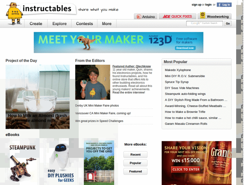 Instructables - Eric's Purple Shoes Header