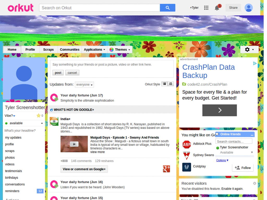 Orkut - Nature  ( by Templah.com )