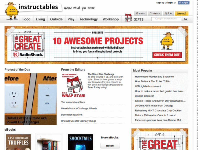 Instructables - Eric header