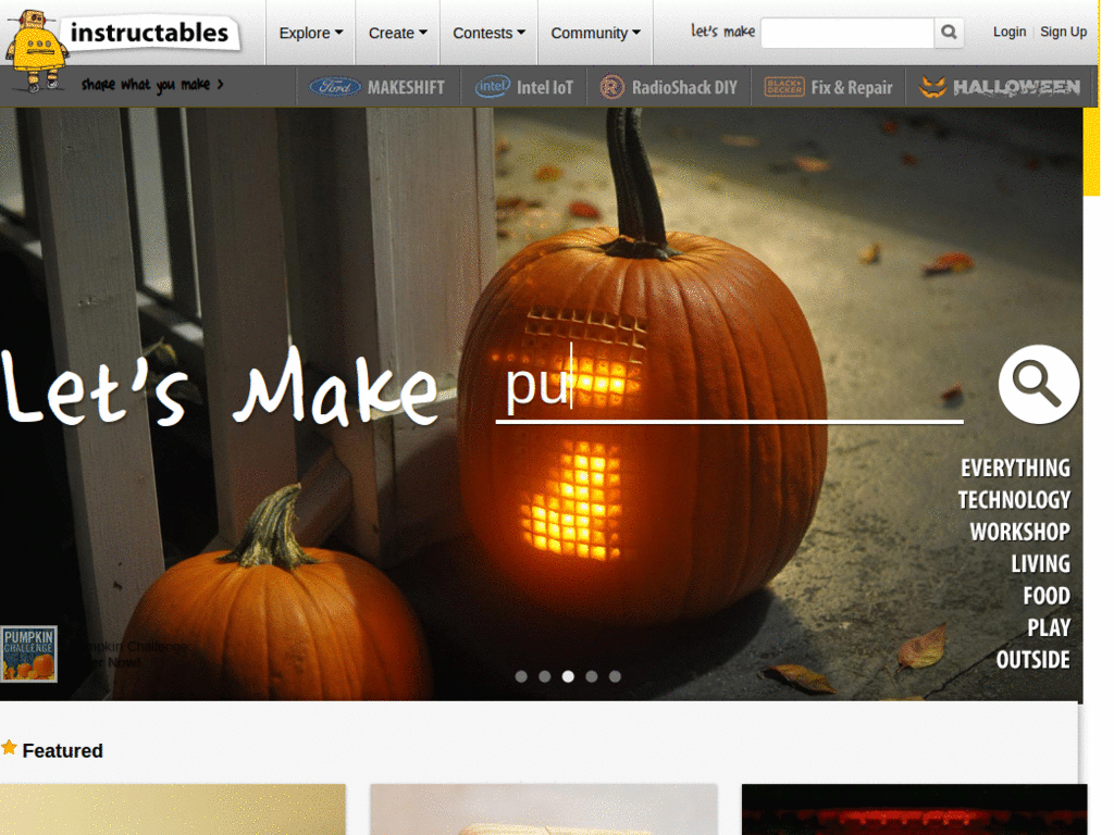 Instructables - Yellow header