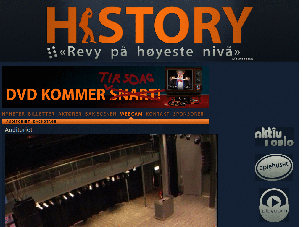 Elvebakkenrevyen.no - Stroe bilder på webcam