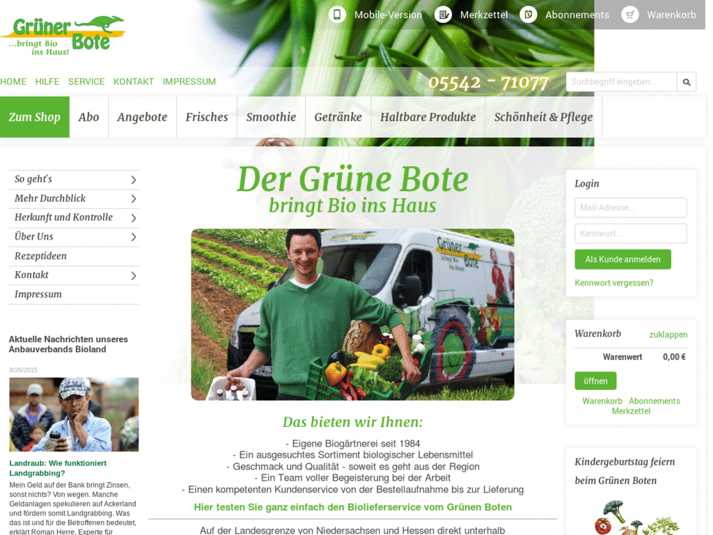 Querbeet - Links sichtbar machen