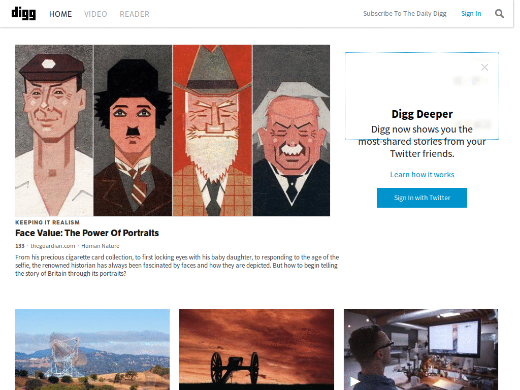 Digg4.0 No Ads