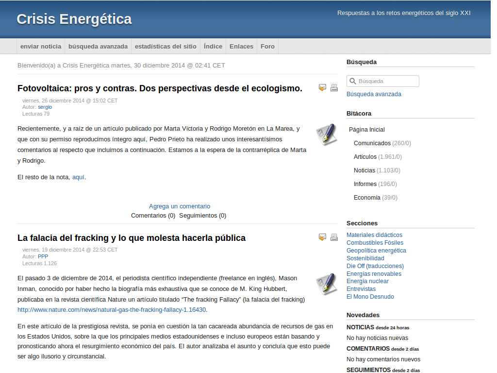 Crísis energética. Permitir 800x600/1024x768