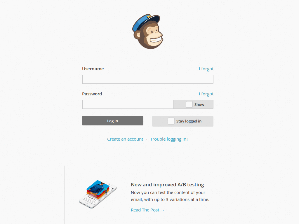 Mailchimp Fullsize Editor