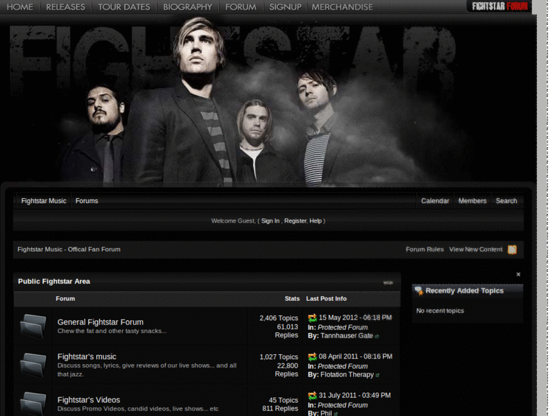 Fightstar Official Forum - Be Human skin
