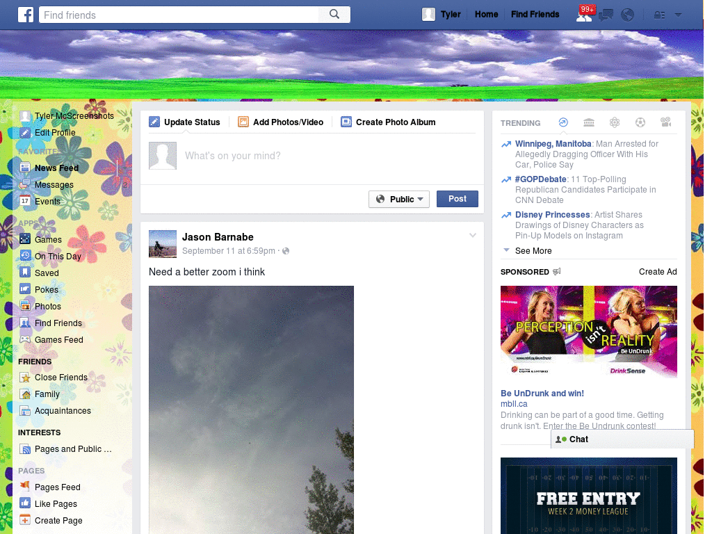 Facebook - Nature ( by Templah.com )