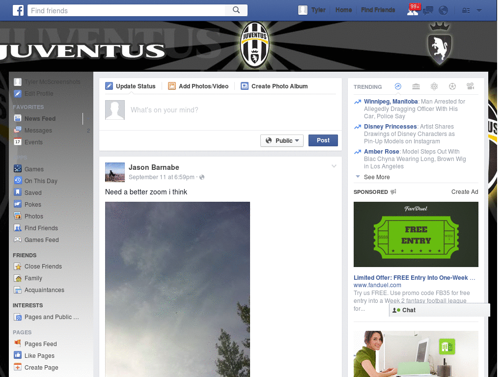 Facebook - Juventus ( by Templah.com )