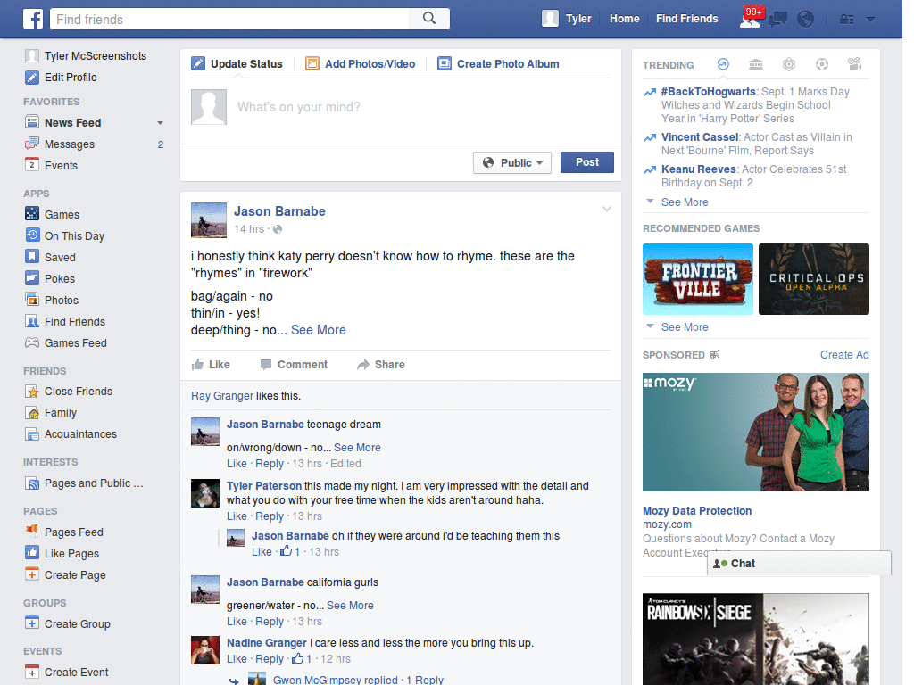 Facebook Semi-Transparent Menus 15681