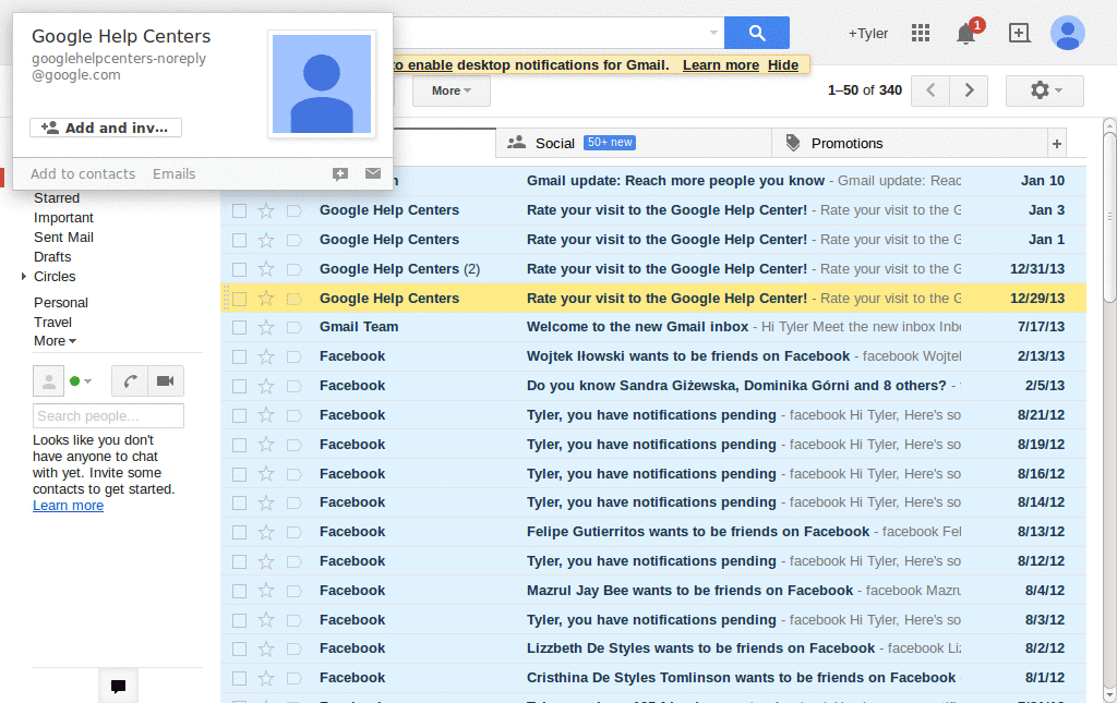 Tweaks for Pebbles & Mountains Gmail themes 2