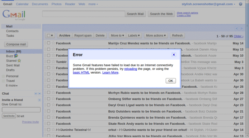 Gmail 3: Clean Printing
