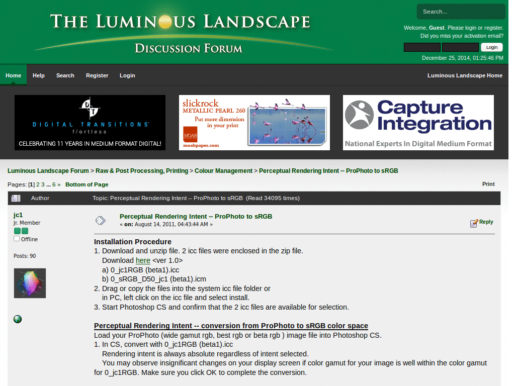 luminous-landscape.com forums
