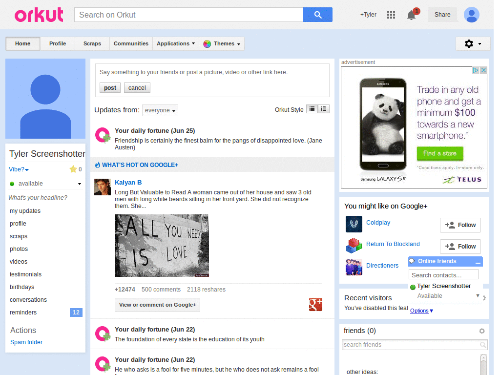Acelere a velocidade do Orkut. (AcelOrkut v.1.0)