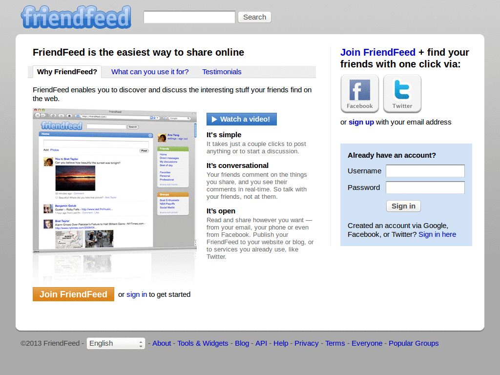 Remove avatars from Friendfeed