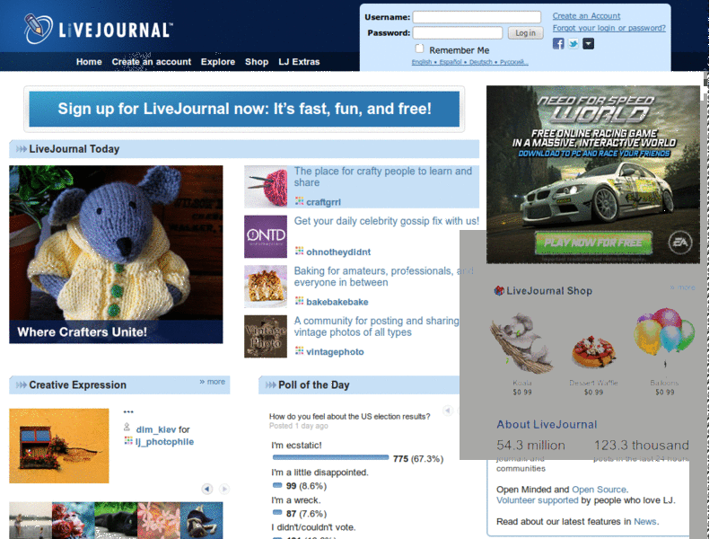Livejournal - pretty icons
