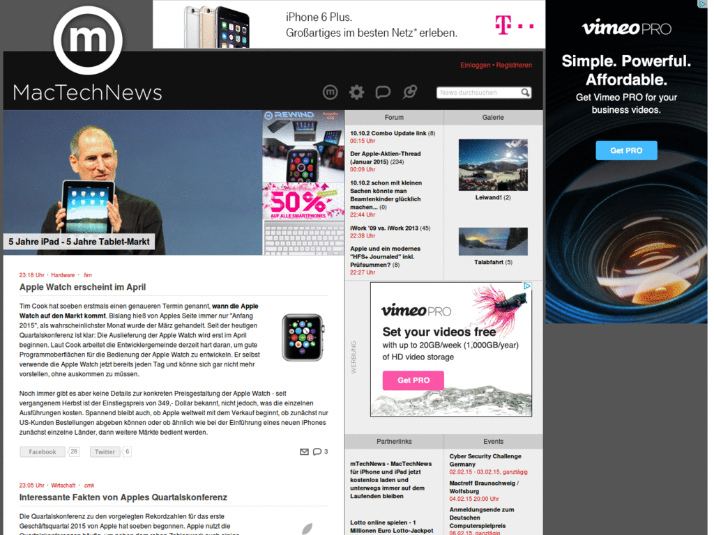 MacTechNews, more readable