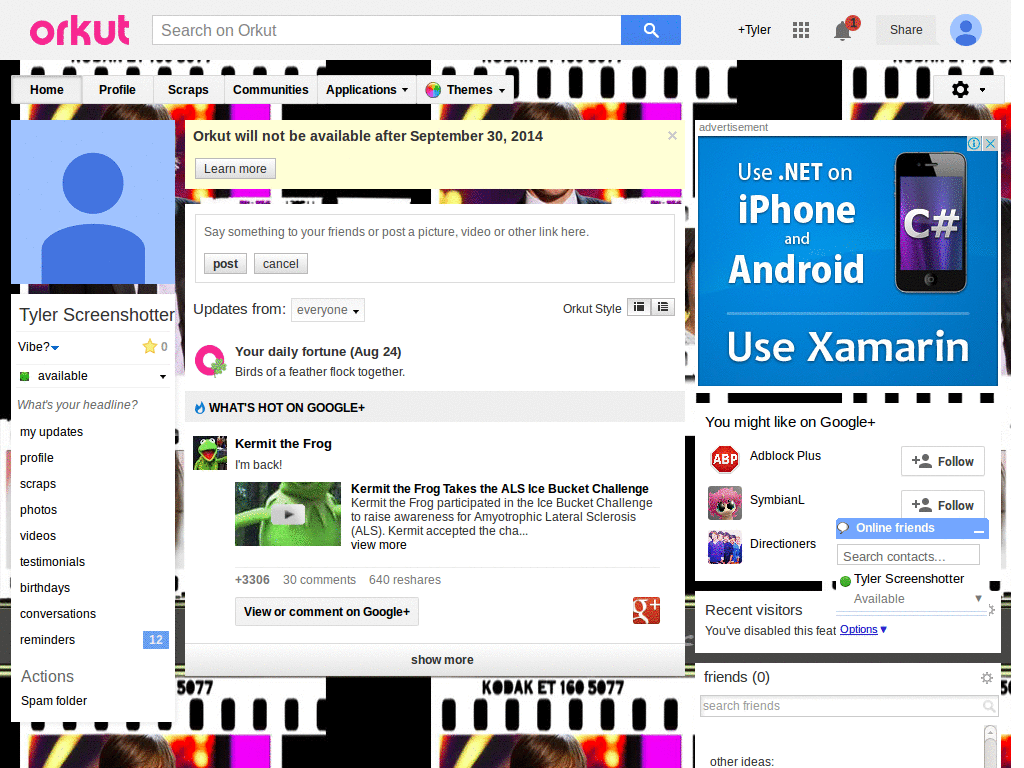 Orkut - Zac Efron 1 ( By Templah.com )