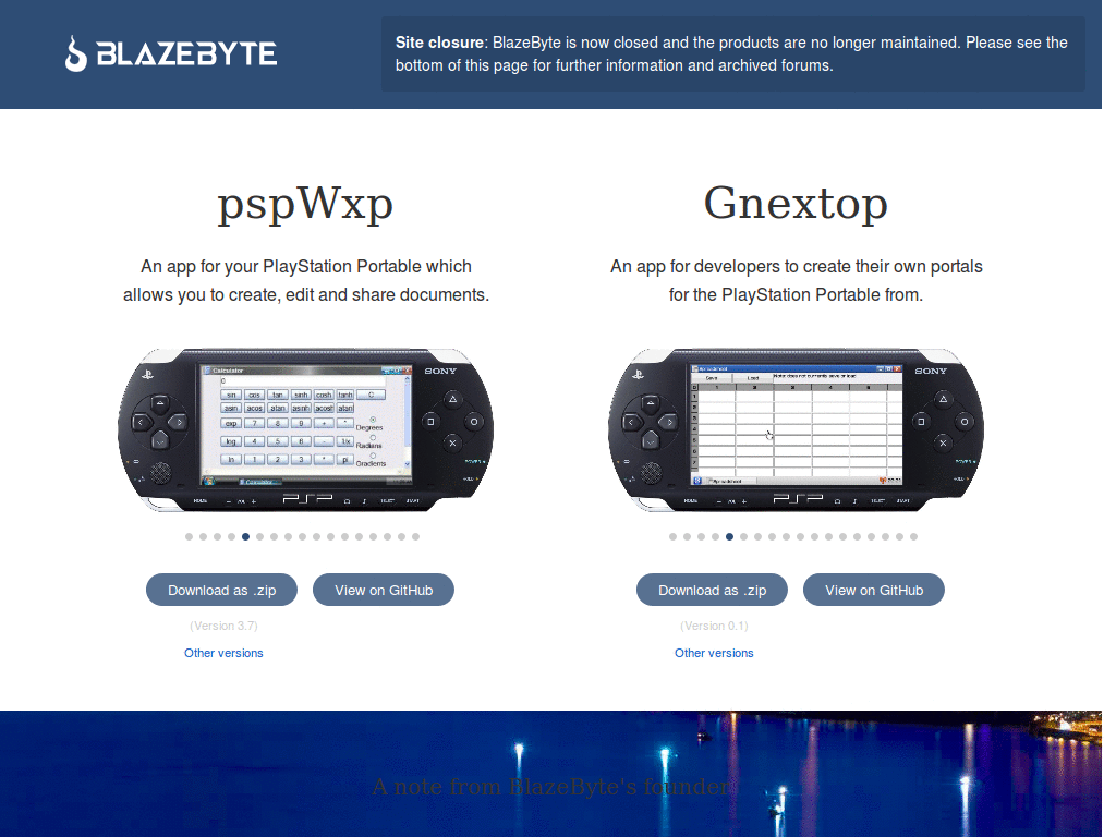 Beach theme for blazebyte.org.