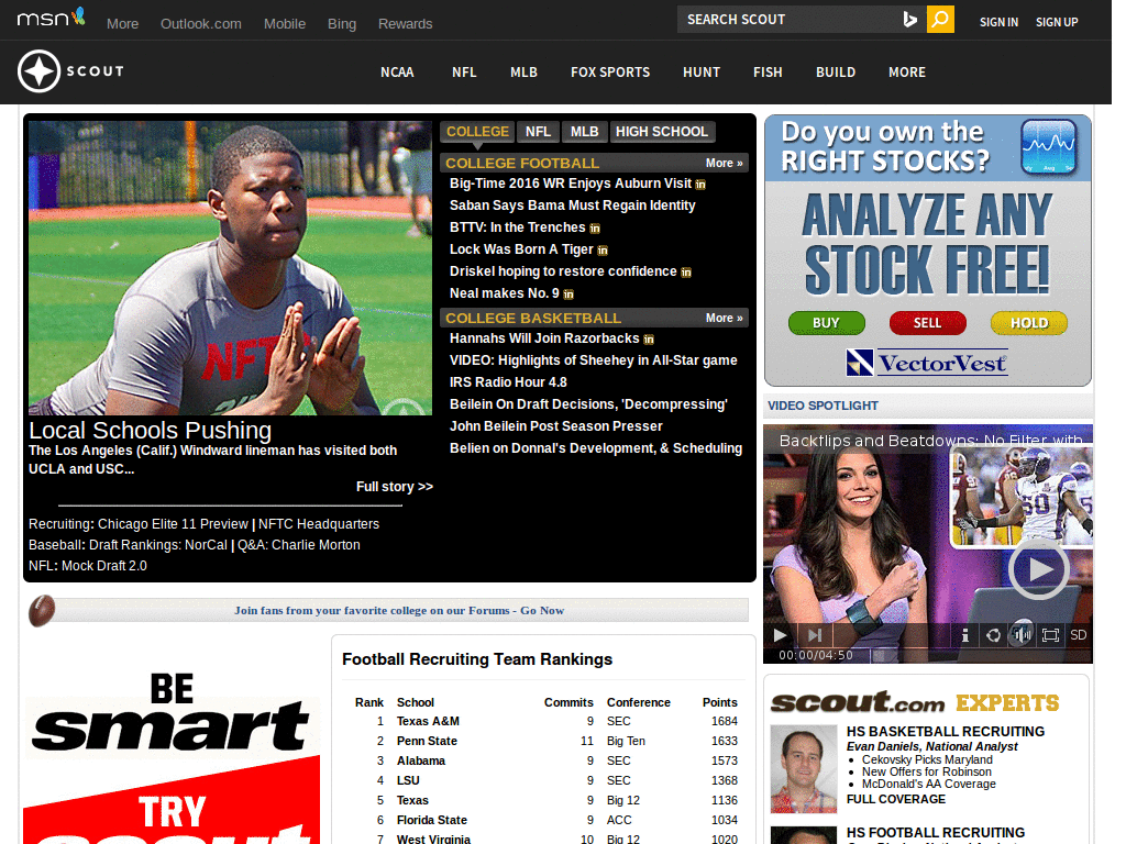 Scout.com Forums Full Page
