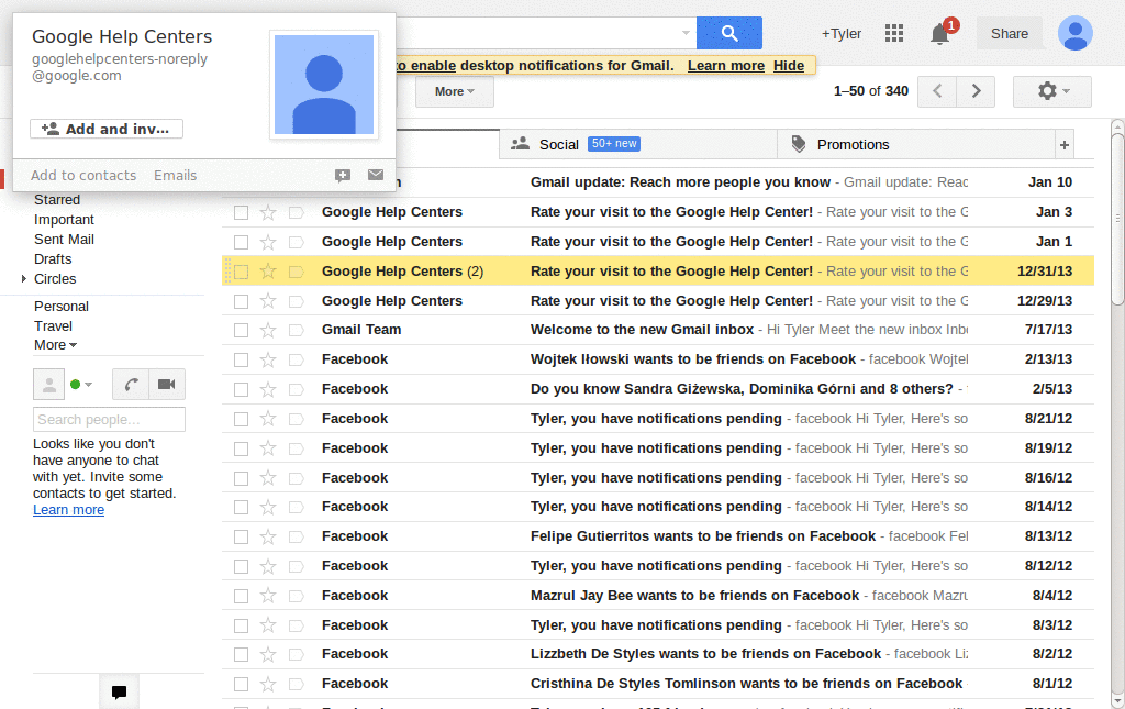 GMail Style