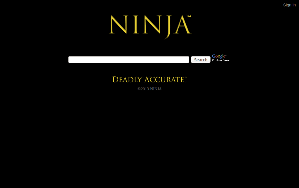 Ninja.com - remove ad
