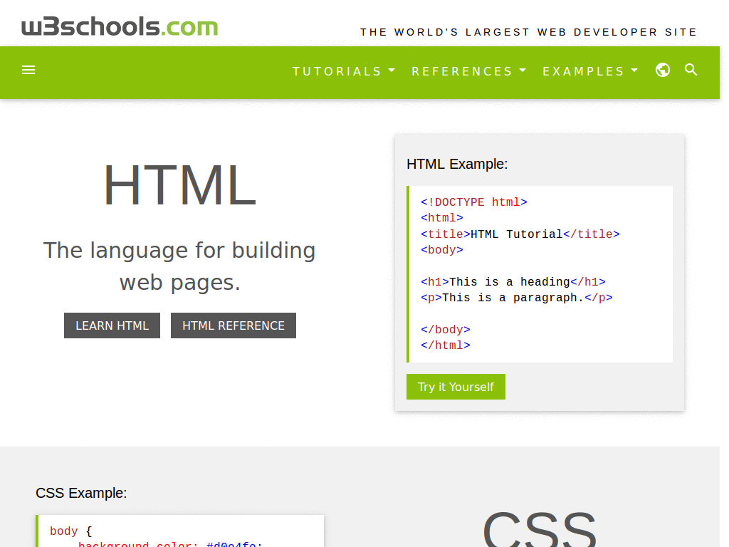W3Schools Cleaner Plus
