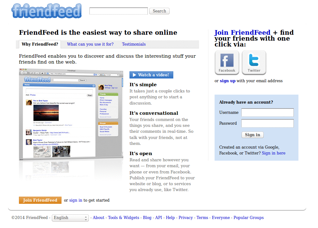 Aliha RTL Style for Friendfeed