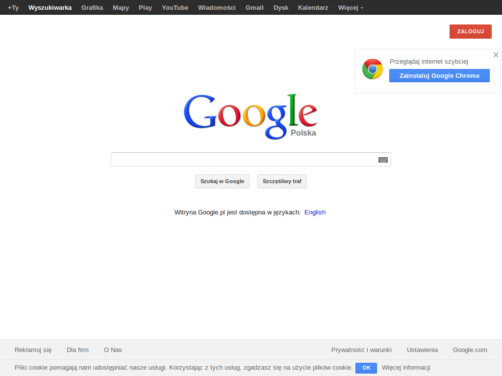 Google Web Search - dark gray redesign (vC) [PL]
