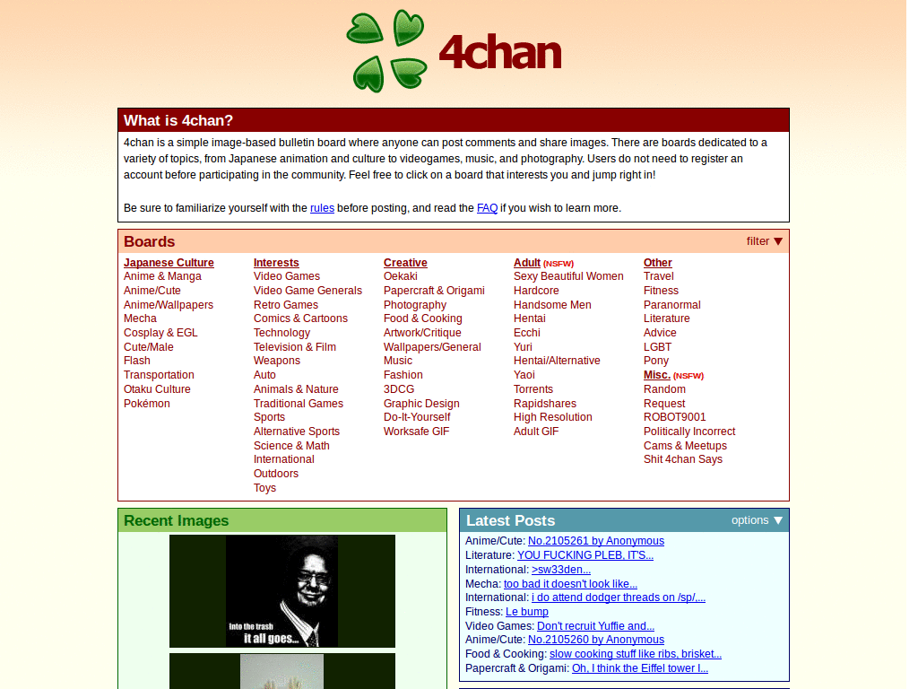 4chan background style-Make prettier