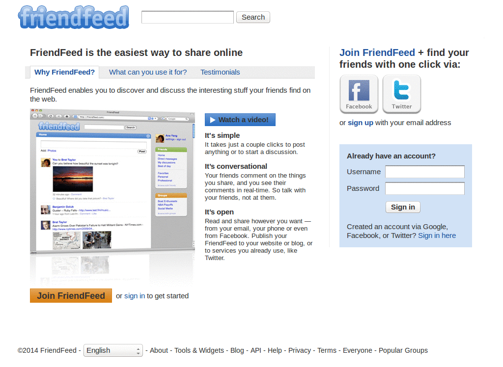Cleaner Friendfeed Remixed #2