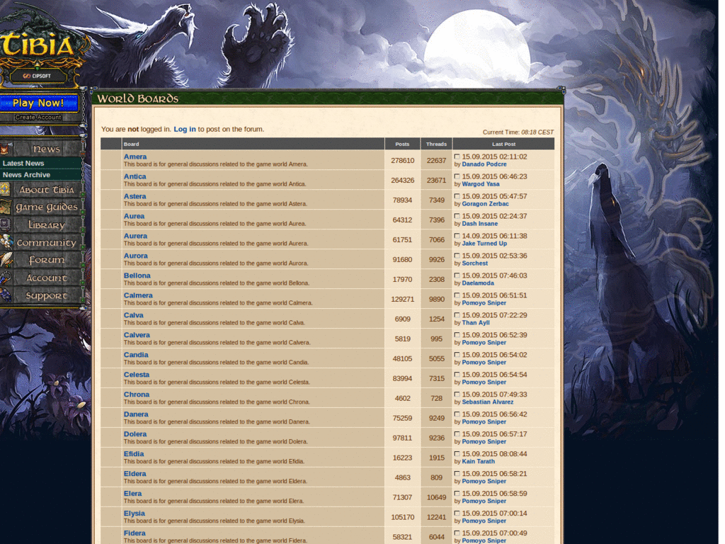 Tibia Forum Expand