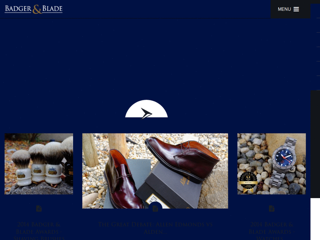BadgerandBlade dark blue
