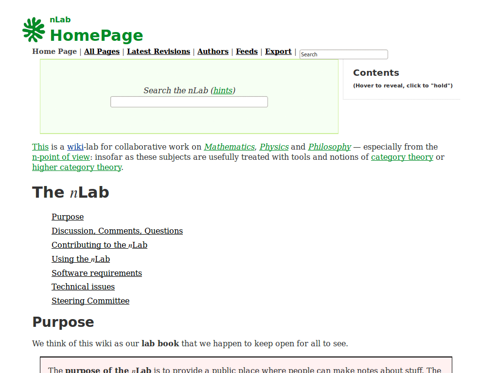 nLab theme