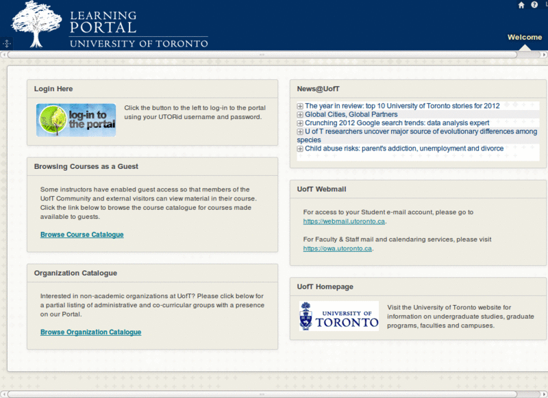 Blackboard KH - Common, Announcements