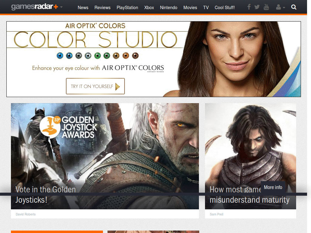 Computer and Video Games Fullscreen
