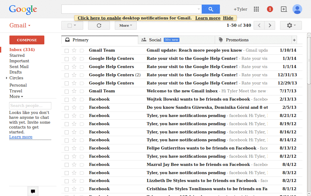 Change Gmail font
