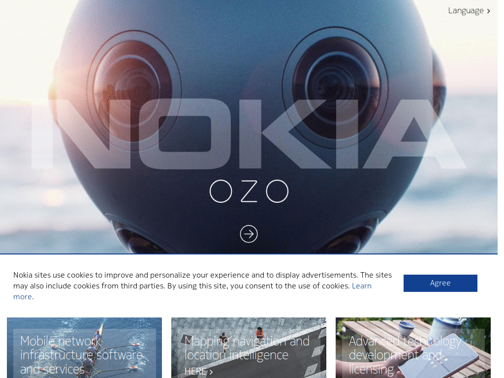 Nokia.com - cleaner