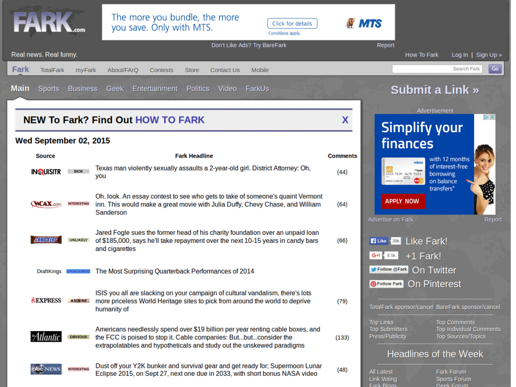 Fark Remove Column Headers