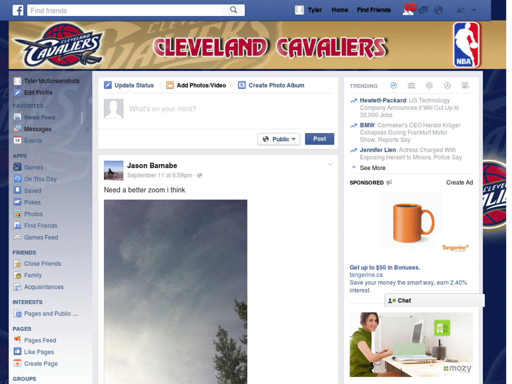Facebook -NBA- Cleveland Cavaliers ( by Templah )