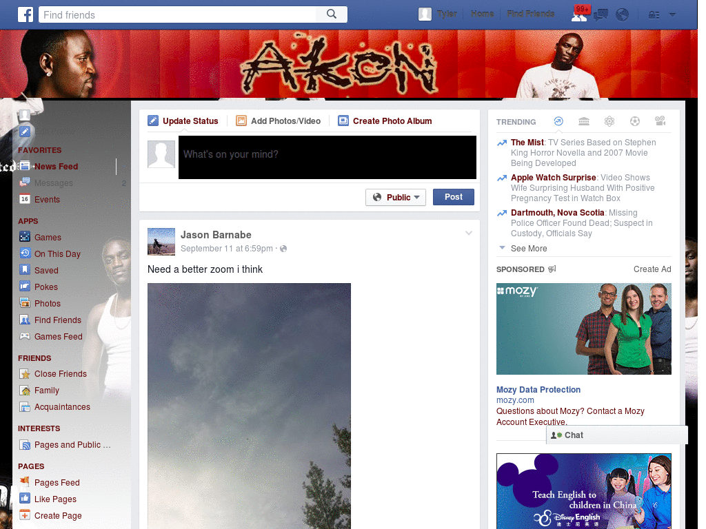Facebook - Akon ( by Templah.com )