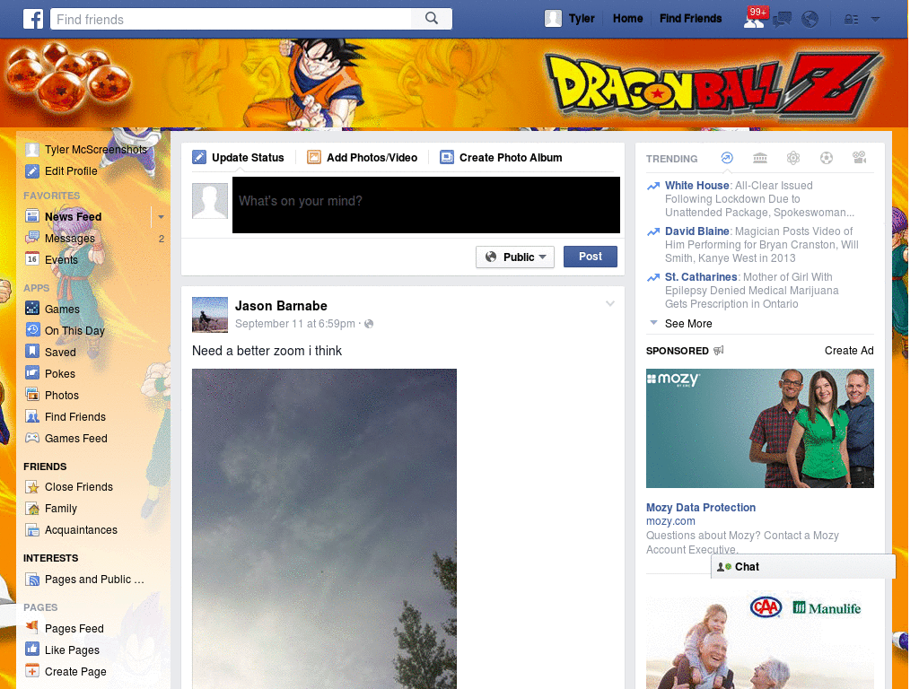Facebook - Dragon Ball ( by Templah.com )