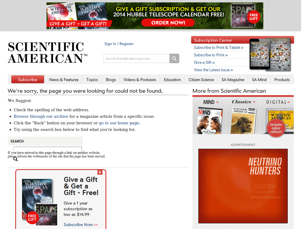 Scientific American cleaner