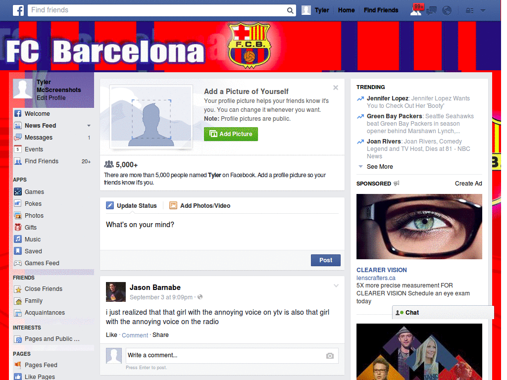 Facebook - Barcelona  ( by Templah.com )