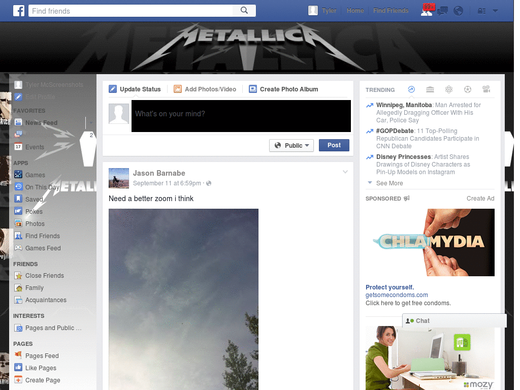 Facebook - Metallica ( by Templah.com )