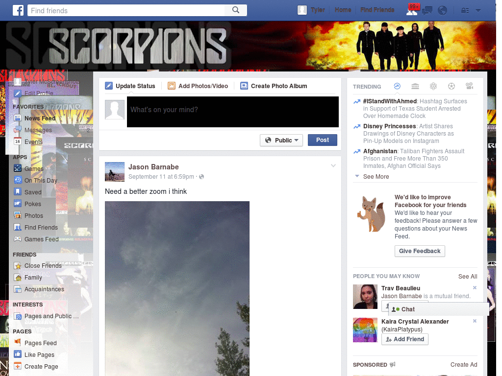 Facebook - Scorpions ( by Templah.com )