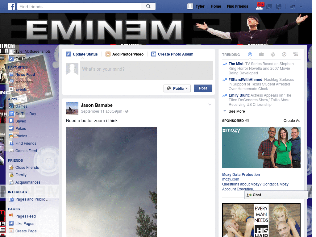 Facebook - Eminem ( by Templah.com )