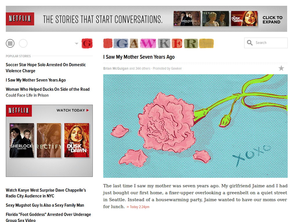 Gawker - Block Bloodcopy Shit