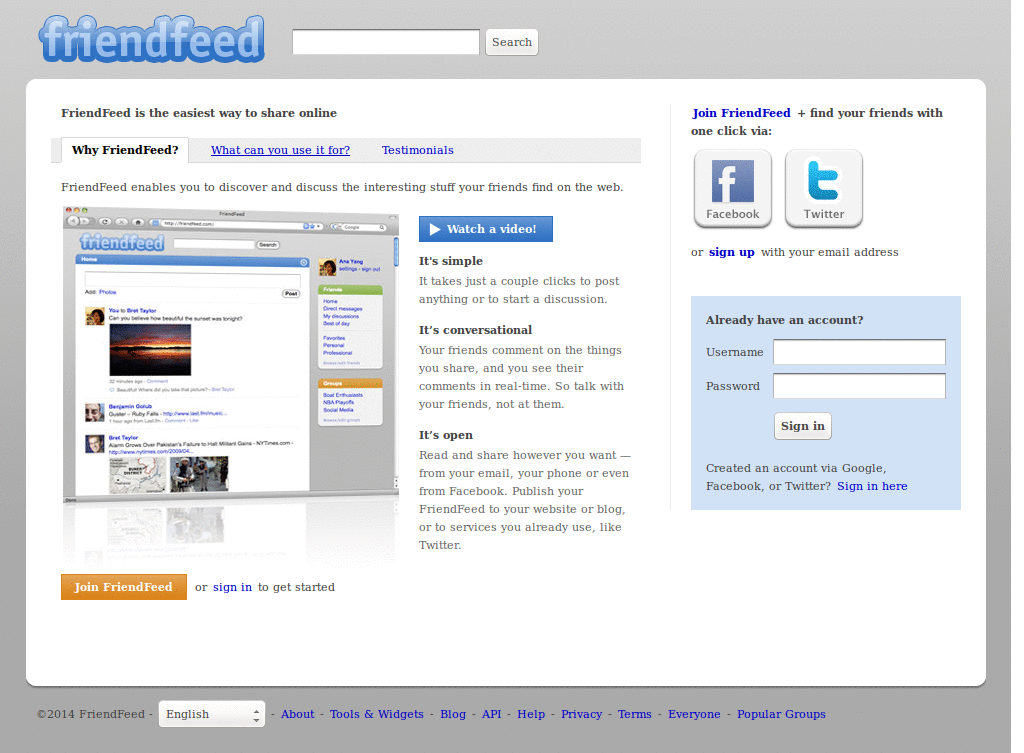 Friendfeed Farsi - Tahoma