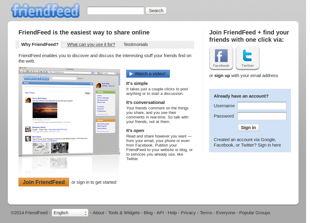 Friendfeed :For the love of icons